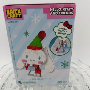 BrickCraft Hello Kitty and Friends Cinnamoroll Building Set With Display Stand